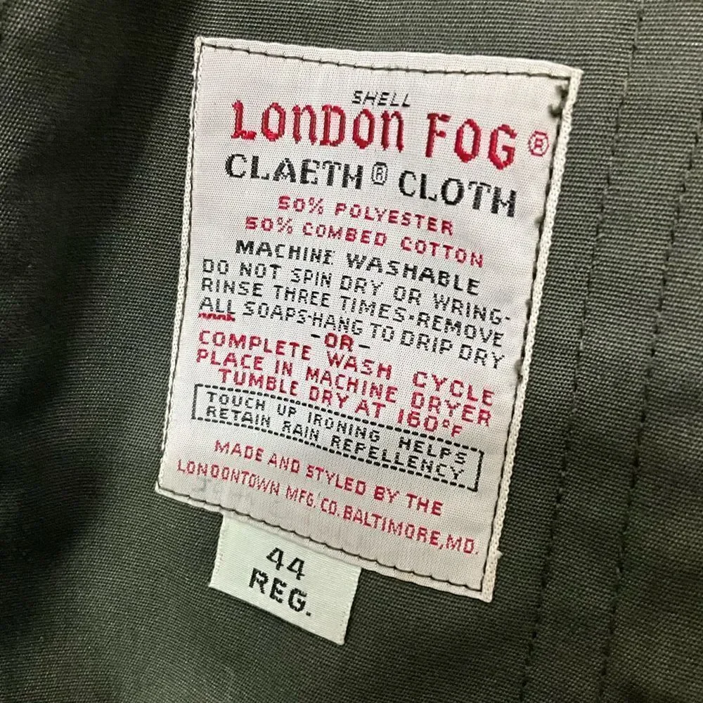 LONDON FOG Trench Coat